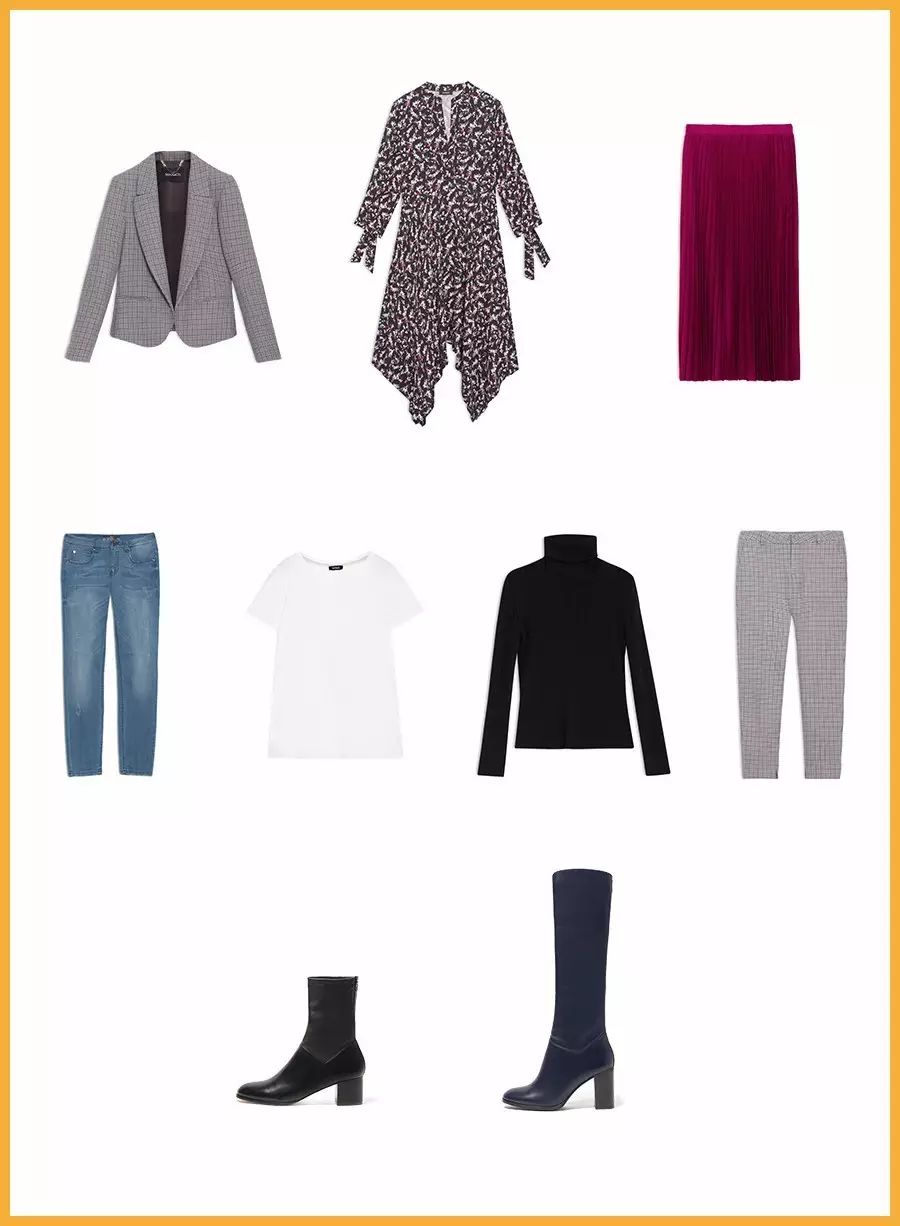 我算过了|这个只有9件单品的「胶囊衣橱」去时装周街拍一礼拜没问题~