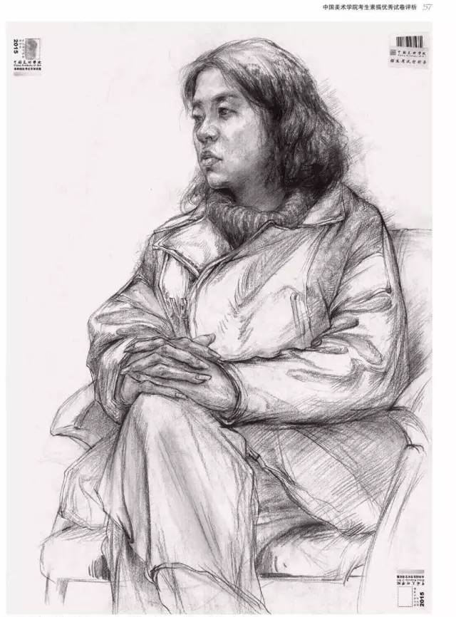 中国美术学院08年素描高分卷,中国美院素描高分卷