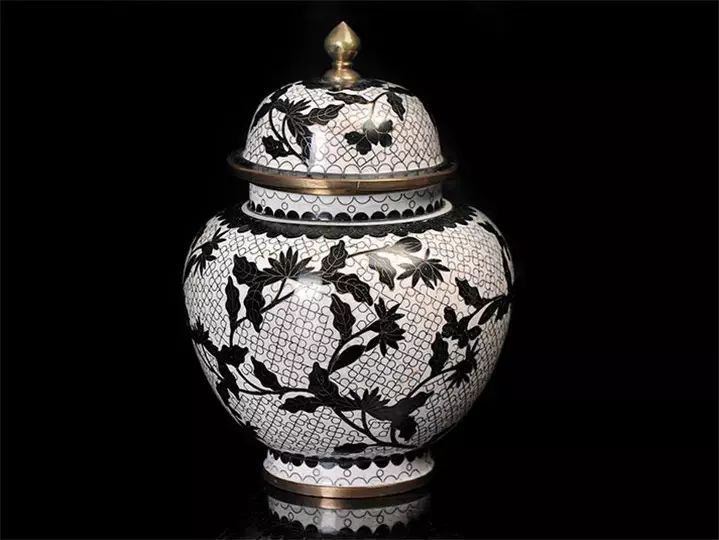 纯手工掐丝景泰蓝摆件,纯铜景泰蓝拉丝摆件