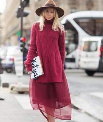 秋天白色雪纺裙子怎么搭配,秋天雪纺裙子怎么搭配