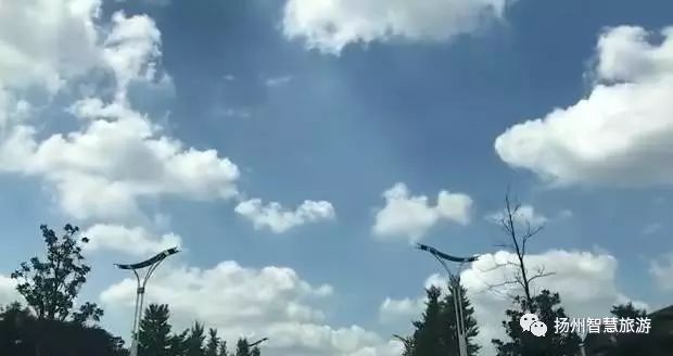 无锡被蓝天白云刷屏,扬州蓝天白云