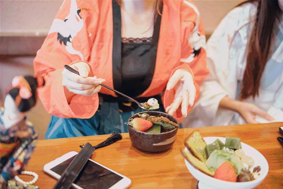 这场衣袂飘飘的古风下午茶让我知道,“抹茶控都是仙女”很有科学道理!