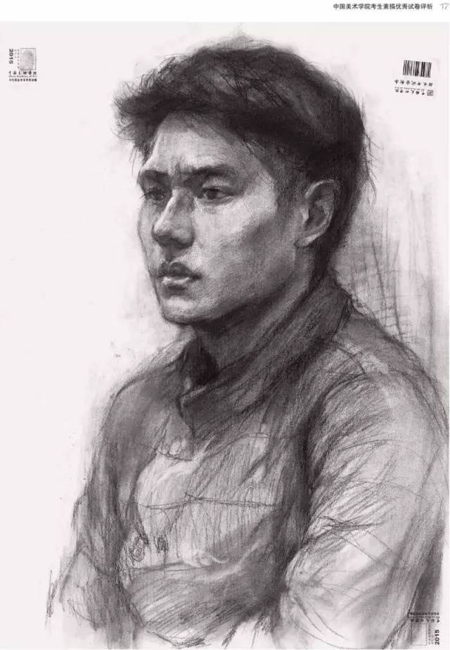 中国美术学院08年素描高分卷,中国美院素描高分卷