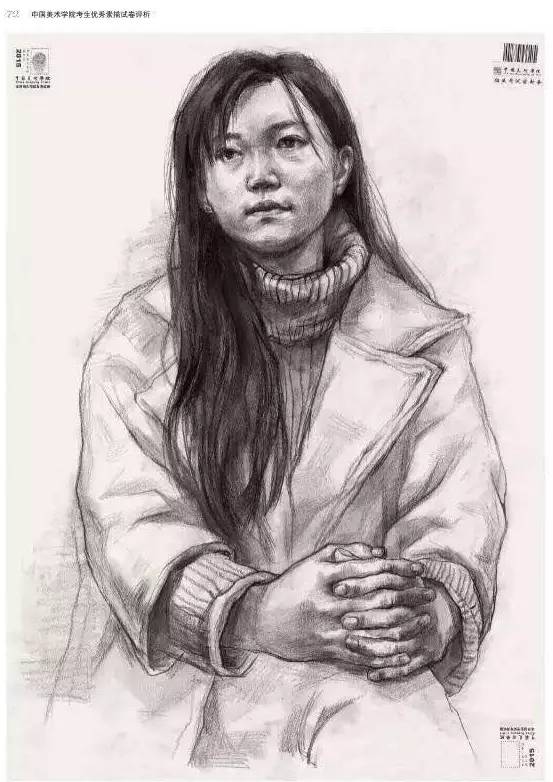 中国美术学院08年素描高分卷,中国美院素描高分卷