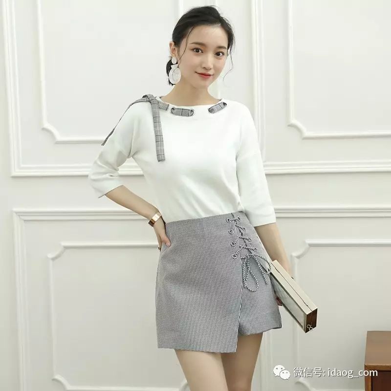 秋冬针织裙套装时髦,慵懒风针织套装裙