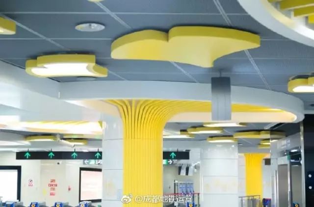 成都地铁设计天花板,成都地铁标志设计