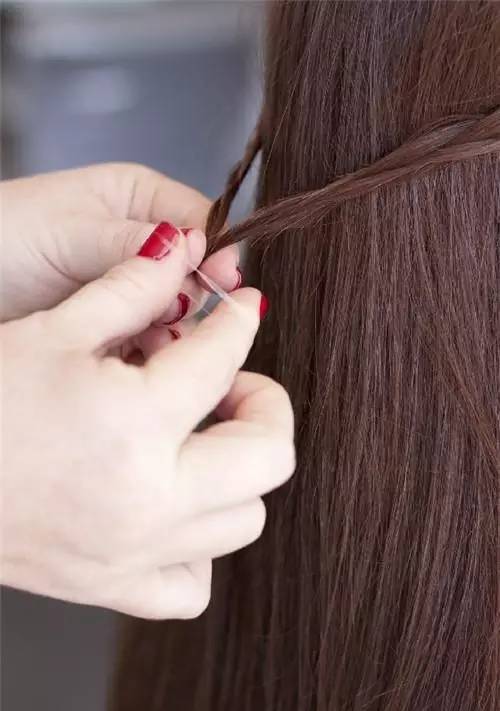 长直发帅气扎发,长直发都能怎么绑头发