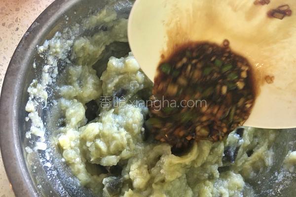 土豆泥拌茄子鸡蛋,孜然土豆泥拌茄子