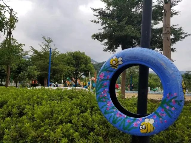 「惊喜」小黄人,机器猫,新升级的福州儿童公园简直萌翻了!快来留下你的涂鸦记忆吧!