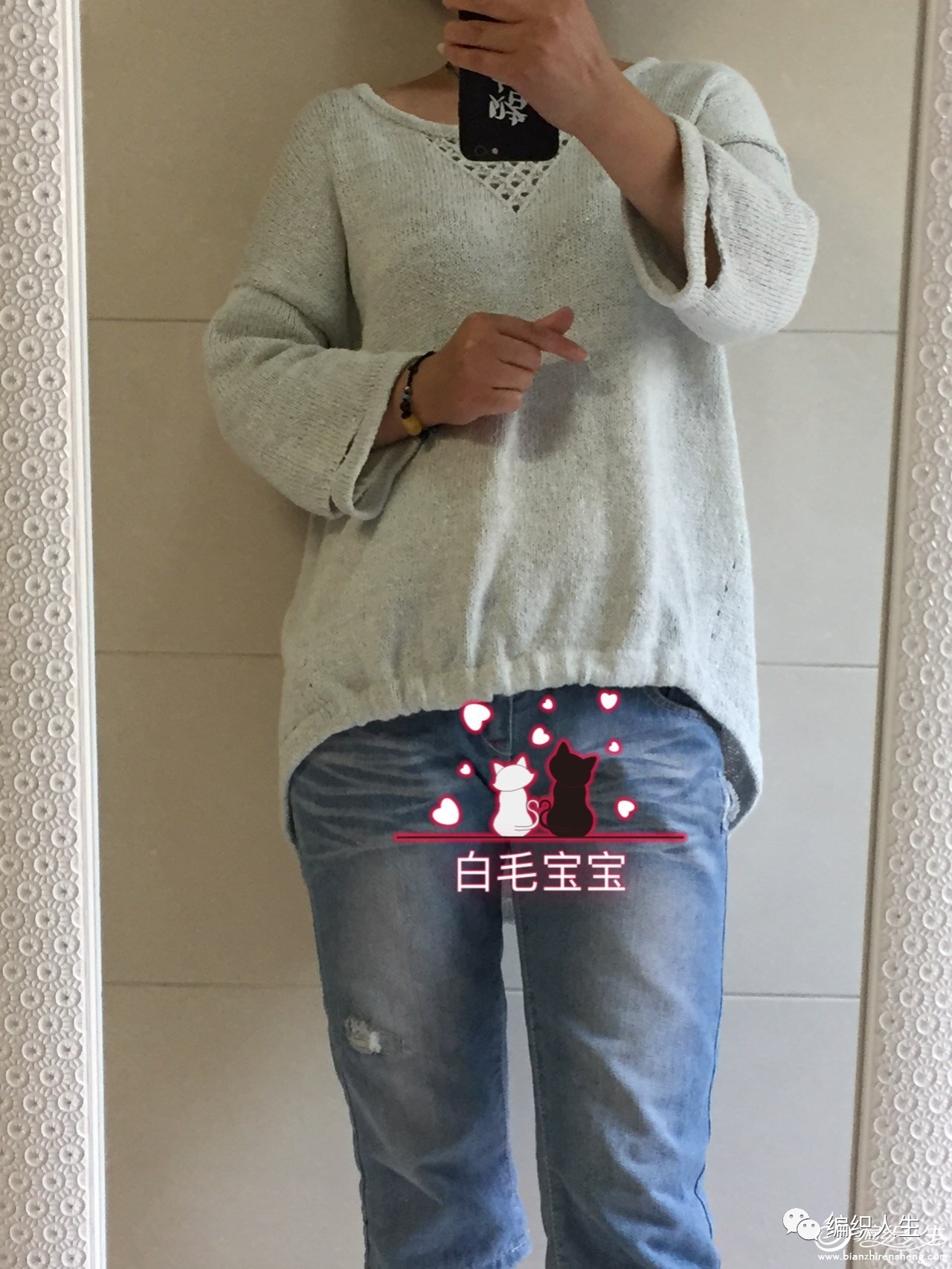 棒针休闲毛衣绞花编织视频,时尚款毛衣编织教程钩针