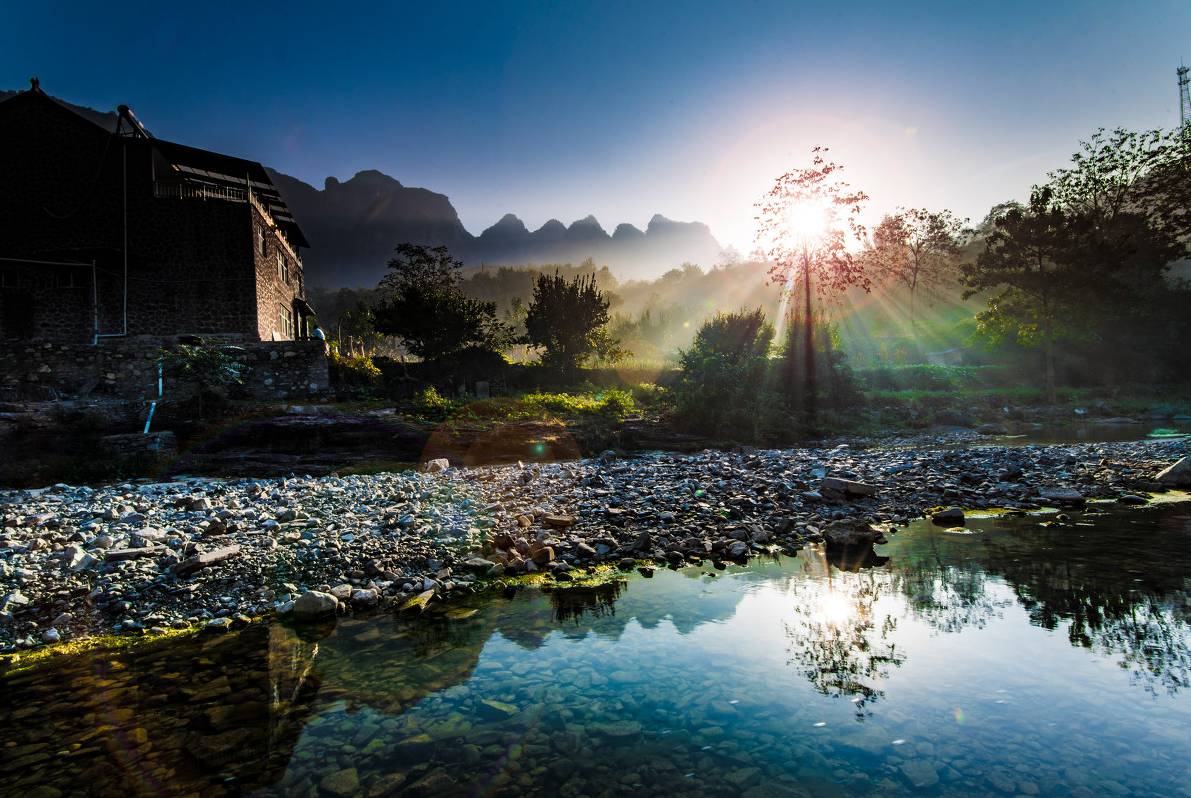 小县城的风景有多惊艳,小县城的风景不输大城市