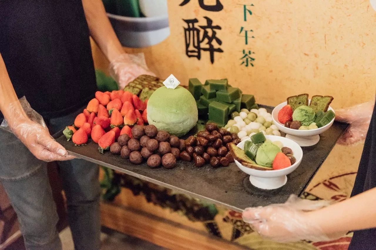 这场衣袂飘飘的古风下午茶让我知道，“抹茶控都是仙女”很有科学道理！