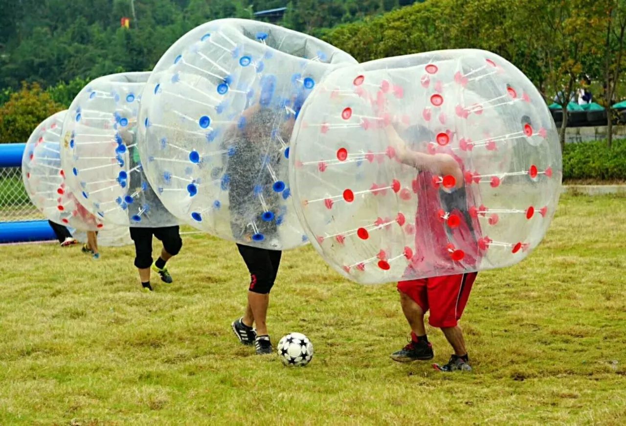 微拍拍｜乡趣“绿之恋”掠影二：草地悠波球欢乐碰碰碰