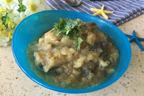 土豆泥拌茄子鸡蛋,孜然土豆泥拌茄子