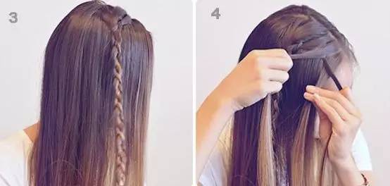 长直发帅气扎发,长直发都能怎么绑头发