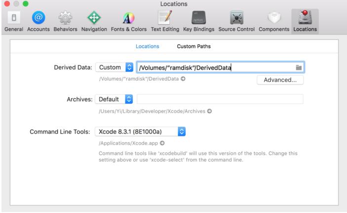 如何让Xcode在读写上提速100倍?