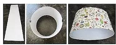 diy手工小灯罩,废物利用制作灯泡罩