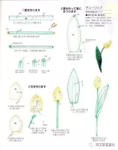 手工书制作花束,花朵手工书