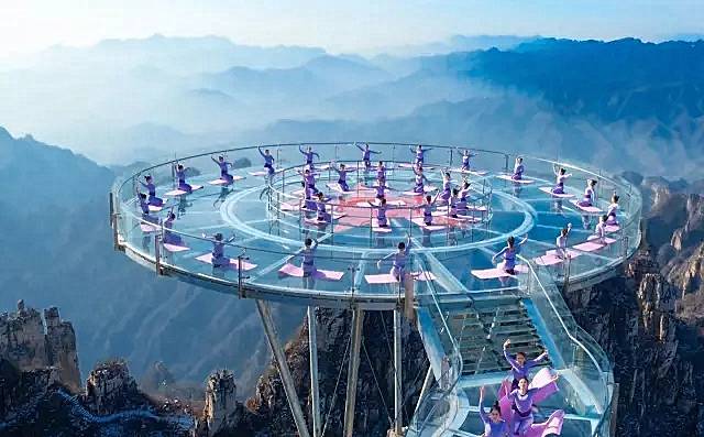 洛阳玻璃栈道一日游,洛阳木桑岭玻璃栈道