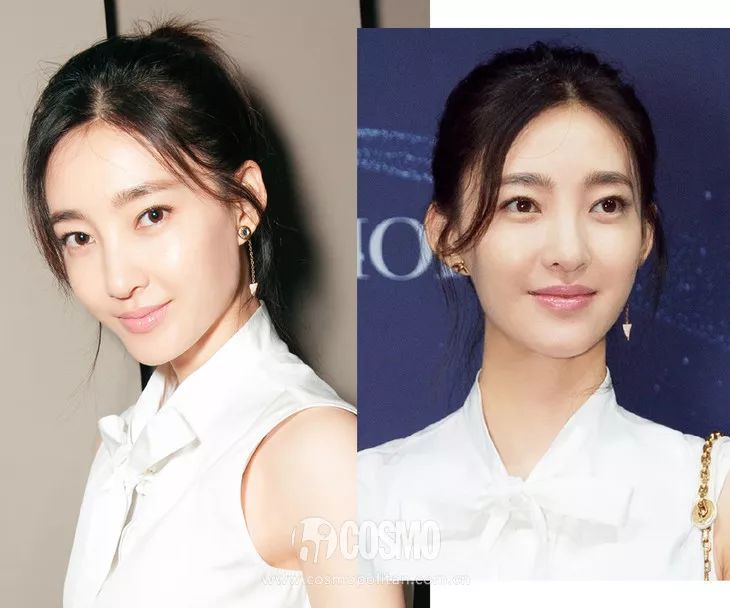 美人计戴眼镜刘海怎么剪好看,肉肉脸型适合什么刘海