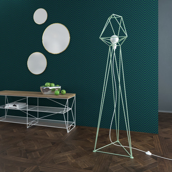 线条落地灯创意设计,线条氛围落地灯