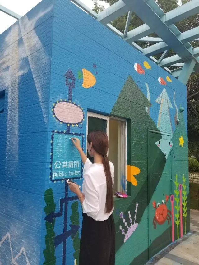 「惊喜」小黄人,机器猫,新升级的福州儿童公园简直萌翻了!快来留下你的涂鸦记忆吧!