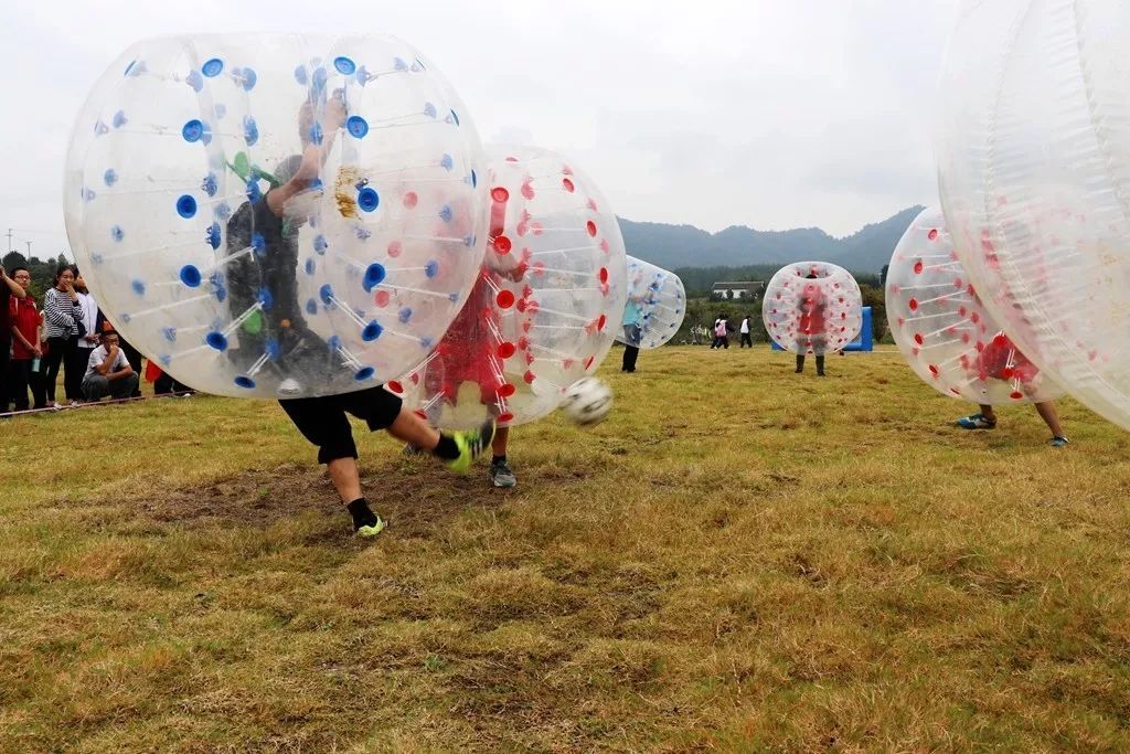 微拍拍｜乡趣“绿之恋”掠影二：草地悠波球欢乐碰碰碰