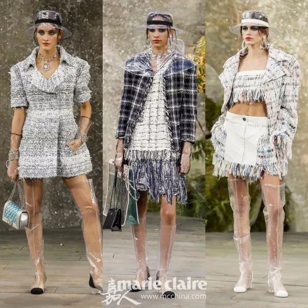 跟GD和表姐来到香奈儿“水帘洞”,看完我开始期待下雨天!