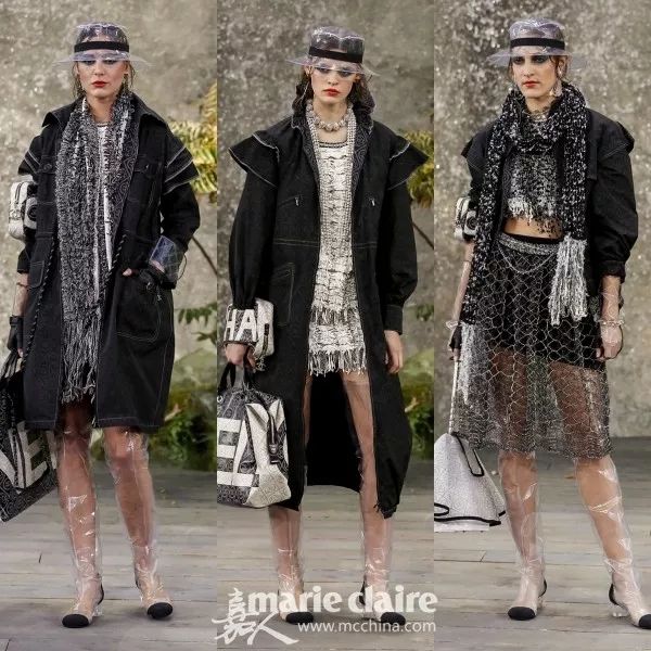 跟GD和表姐来到香奈儿“水帘洞”,看完我开始期待下雨天!