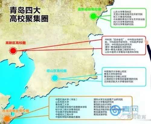 人大刚来,清华也来了!青岛整整崛起4座“大学城”,都是大腕~快看有你家么