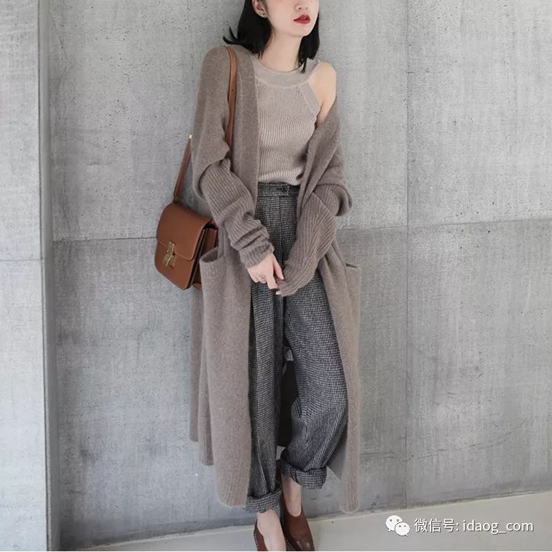 40-50岁秋季穿搭毛衣,50岁女人冬天毛衣穿搭