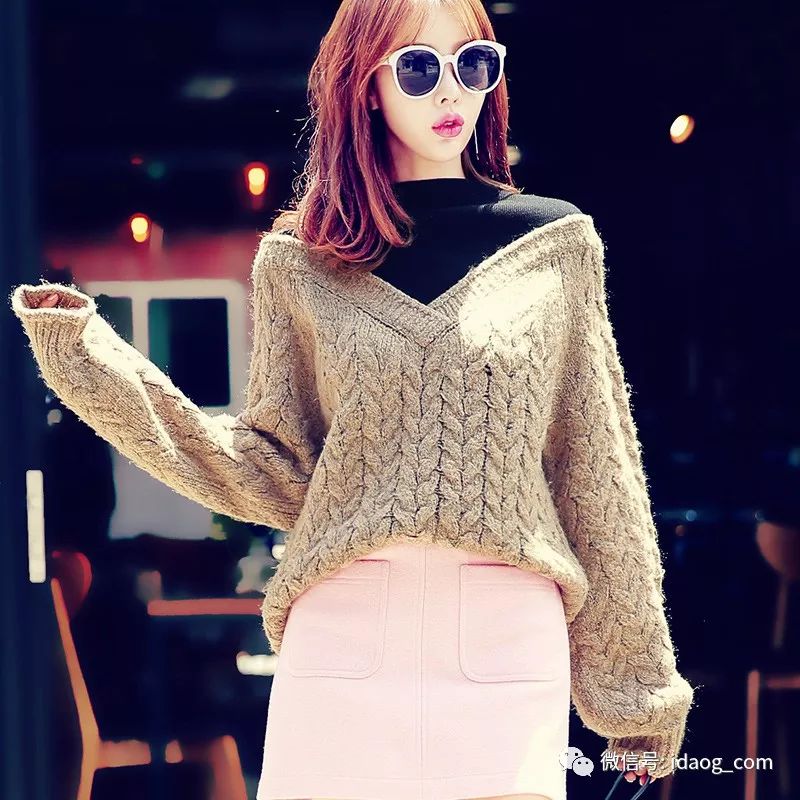 40-50岁秋季穿搭毛衣,50岁女人冬天毛衣穿搭