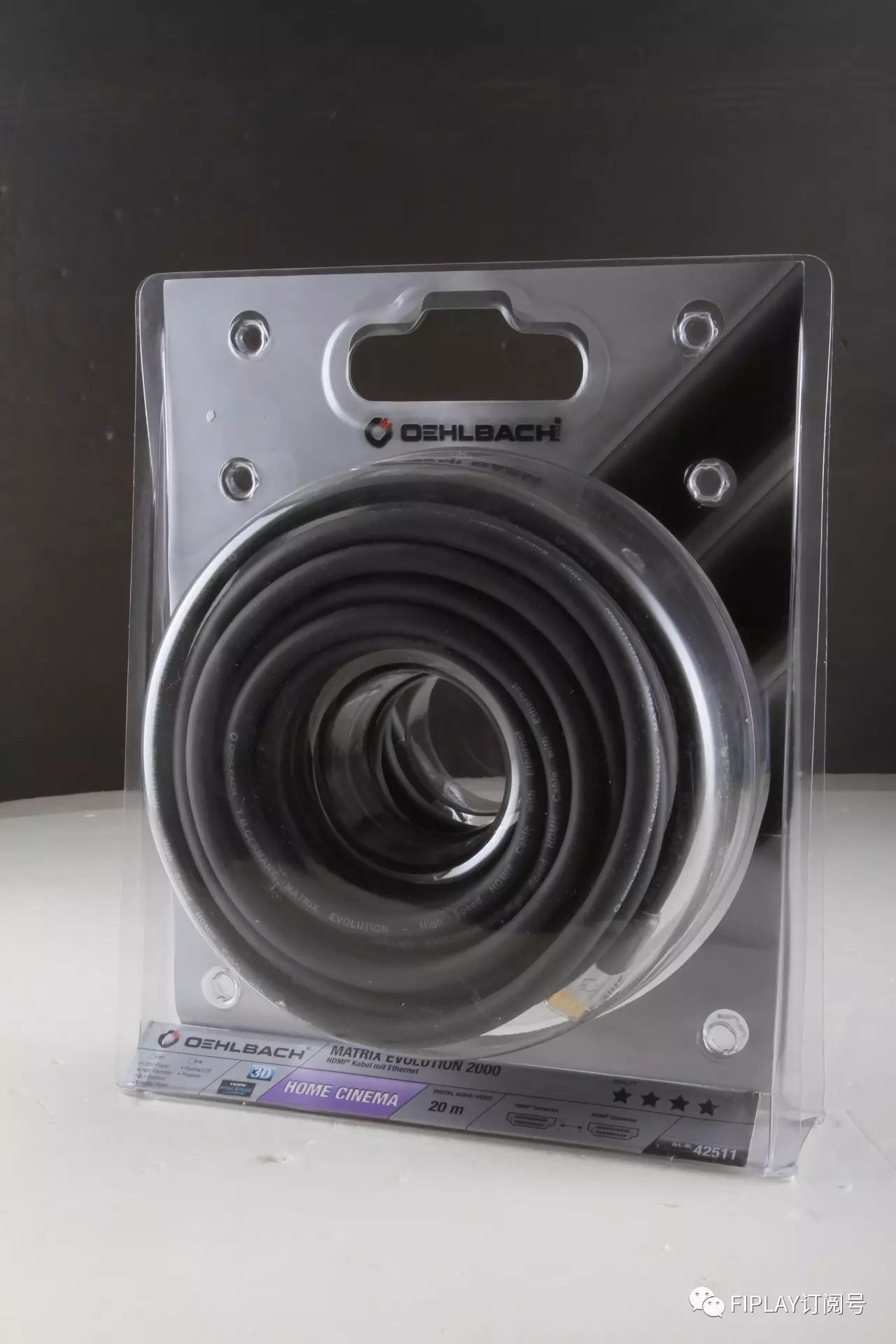 新品｜影音长距离传输的好桥梁 OEHLBACH Matrix Evolution HDMI线（20米）