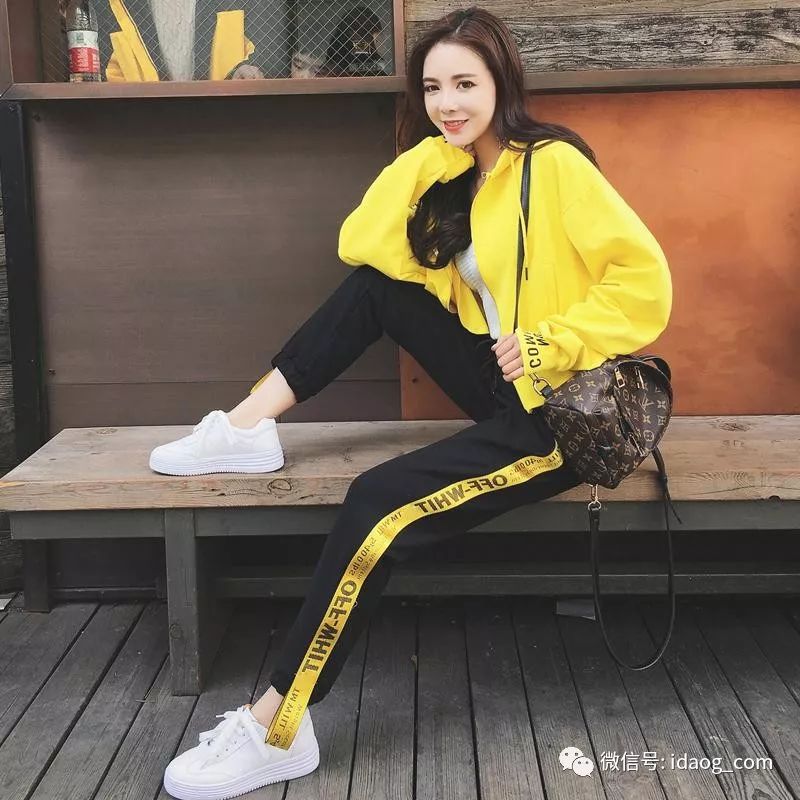 休闲运动套装女款爆款2024新款,潮流穿搭各款气质十足的运动套装