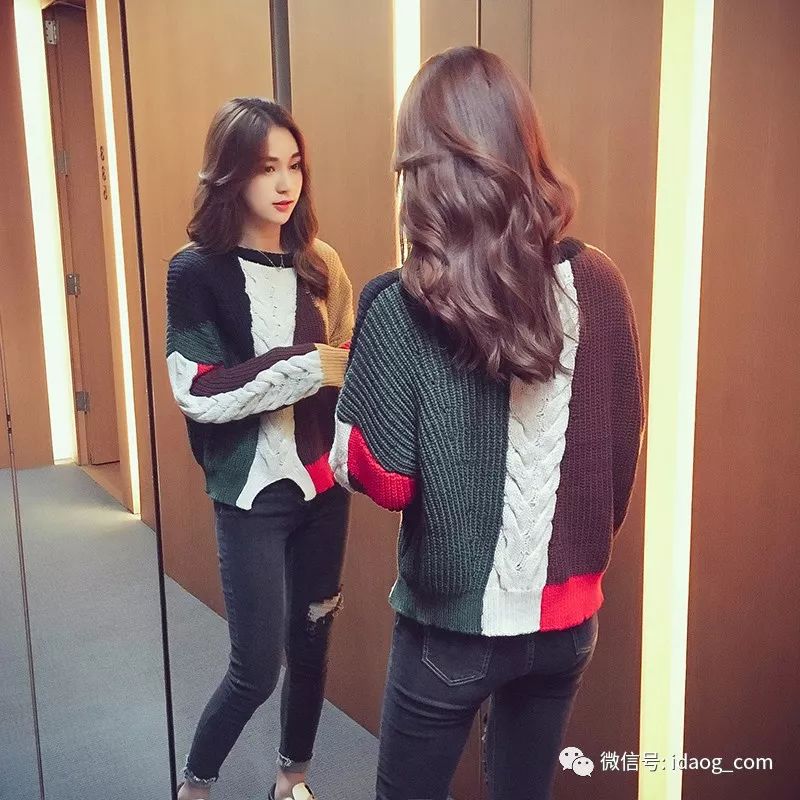 40-50岁秋季穿搭毛衣,50岁女人冬天毛衣穿搭