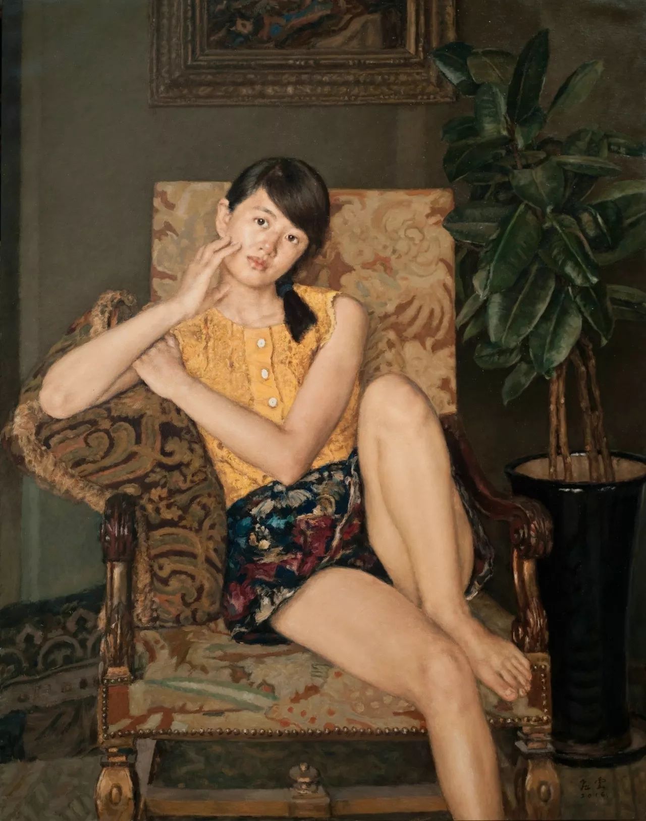 中国女人的美,全在他的笔下