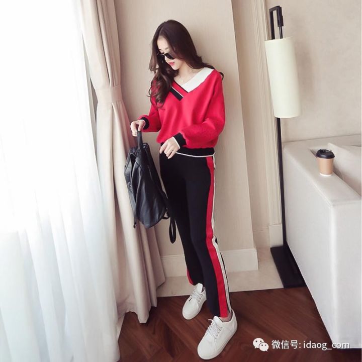 休闲运动套装女款爆款2024新款,潮流穿搭各款气质十足的运动套装