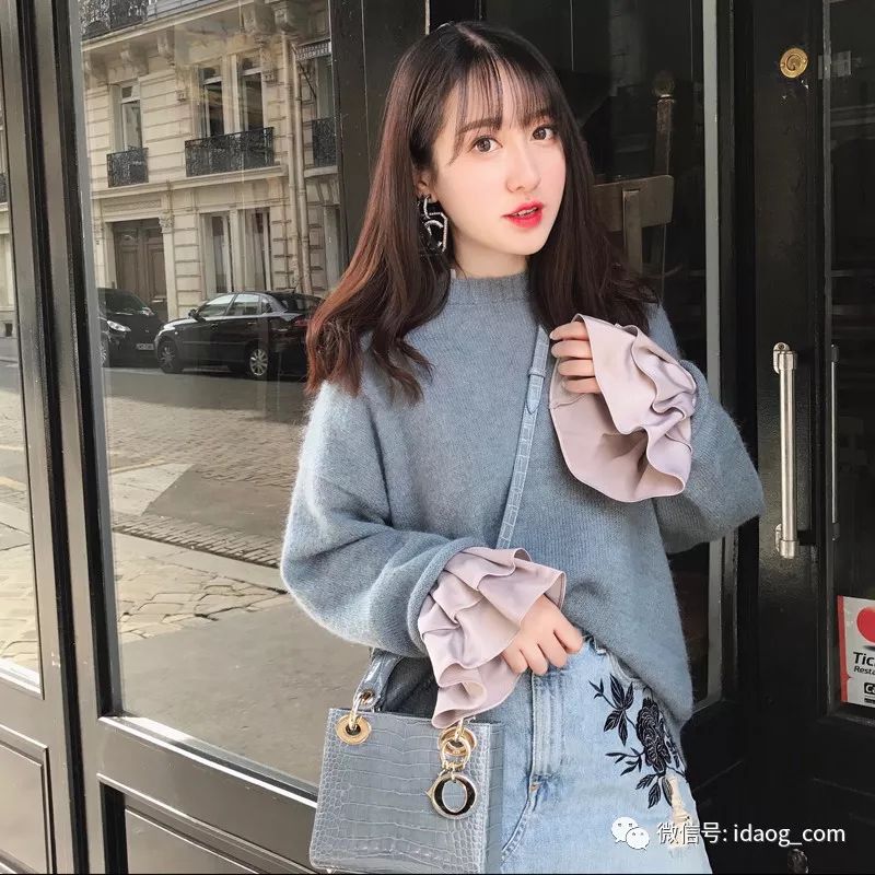 40-50岁秋季穿搭毛衣,50岁女人冬天毛衣穿搭