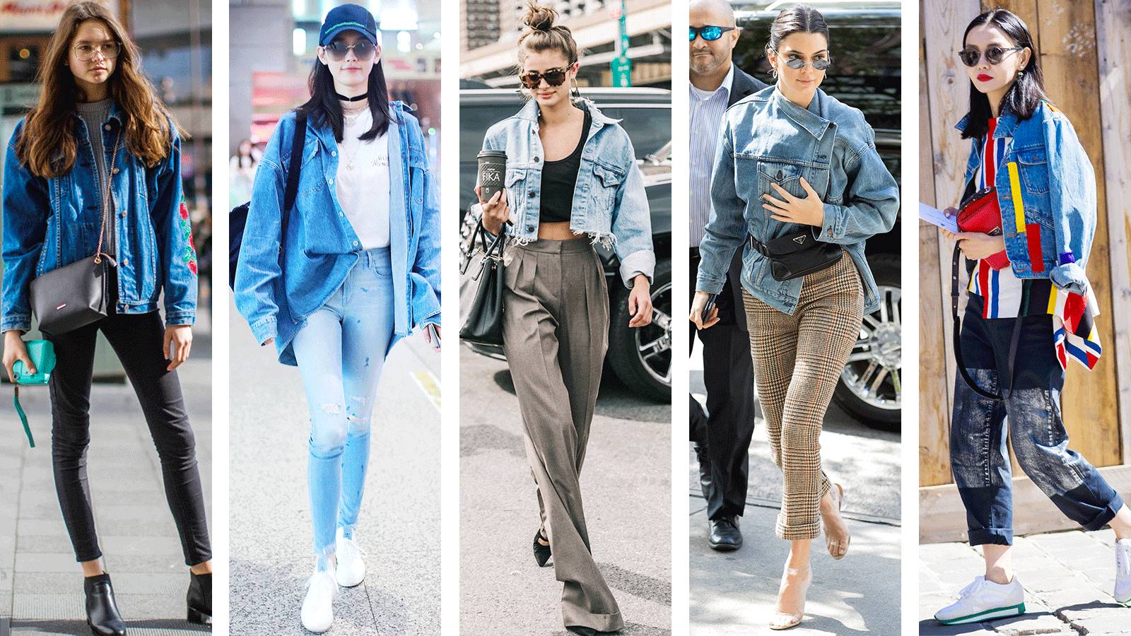 有没有版型好看的牛仔外套,早春必备款牛仔外套