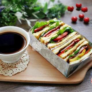 三明治100种简易懒人早餐,20种三明治做法