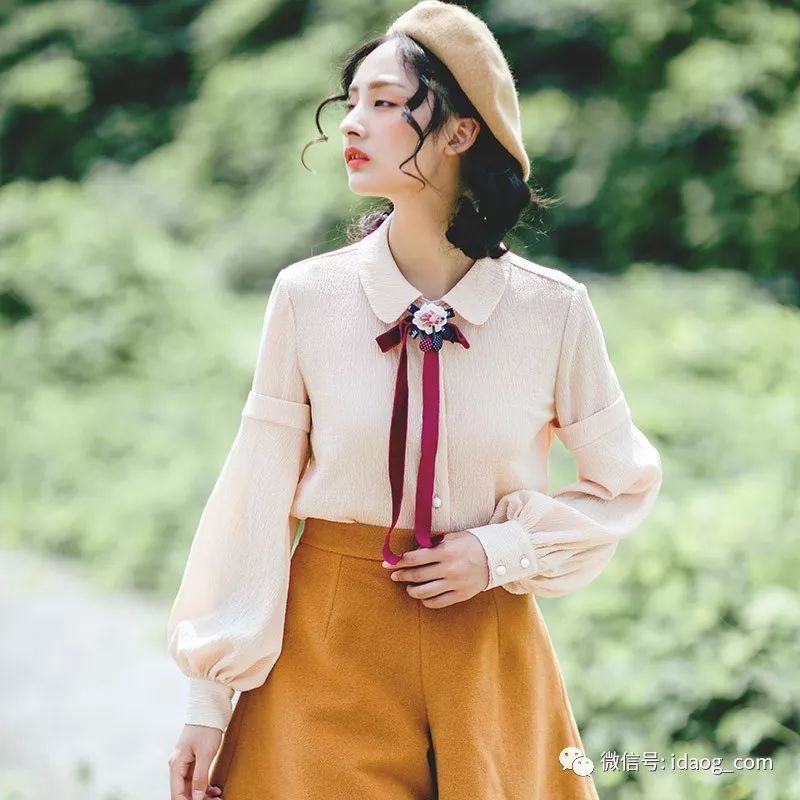 衬衫是女人的永不过时的经典,优雅知性气质衬衫