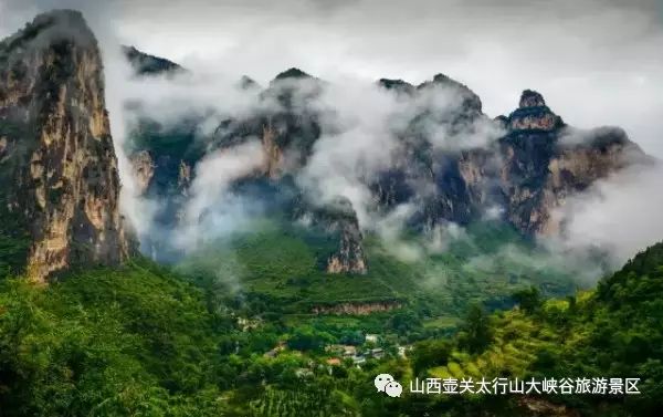 深秋太行山大峡谷风景区,安阳市太行山大峡谷冬景