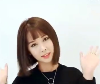 鲨鱼夹的多种夹法中短发,短发长发夹子正确夹法