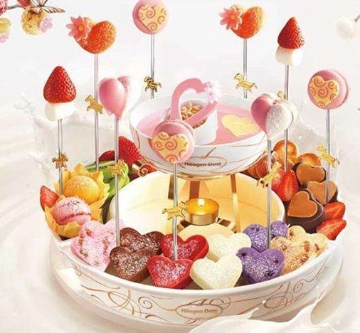 有五个不同口味的冰淇淋该怎么吃,冰淇淋又好吃又简单的方法