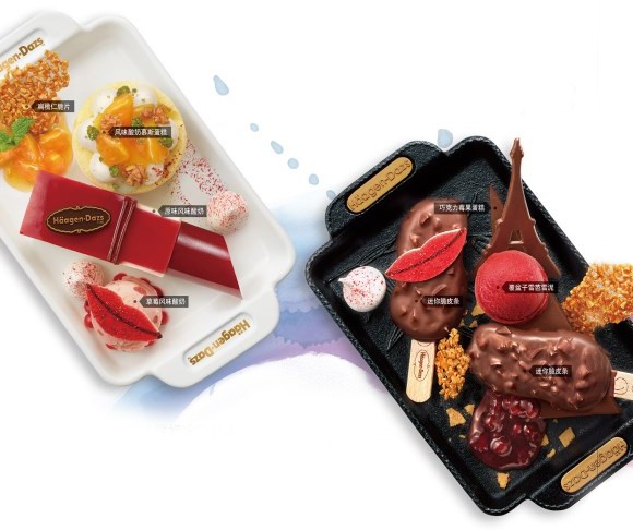 有五个不同口味的冰淇淋该怎么吃,冰淇淋又好吃又简单的方法