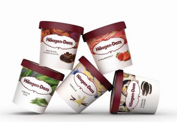 有五个不同口味的冰淇淋该怎么吃,冰淇淋又好吃又简单的方法