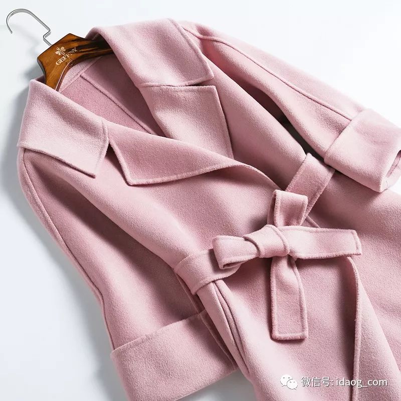 小个子羊绒大衣轻奢感,轻奢感气质呢子大衣