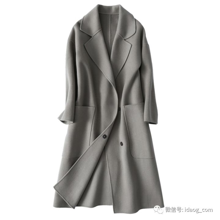 小个子羊绒大衣轻奢感,轻奢感气质呢子大衣