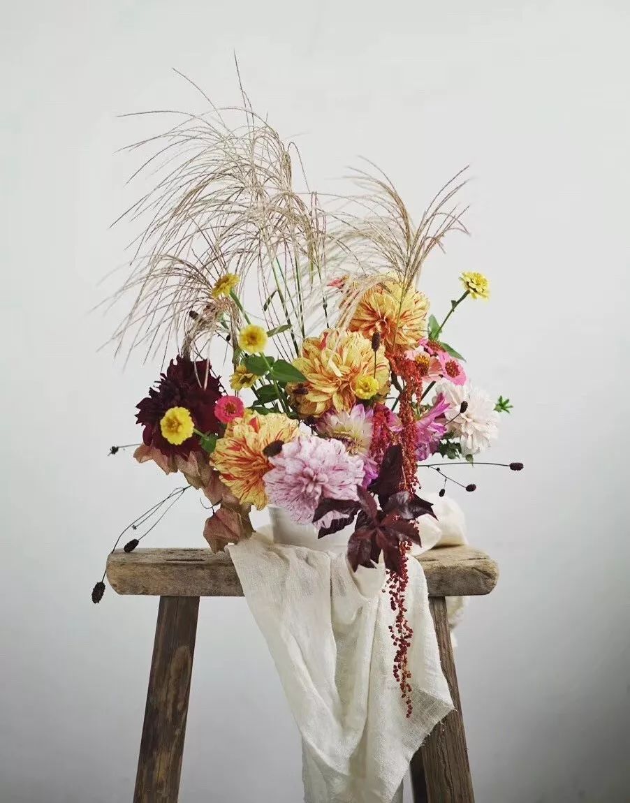 花田里逛了3小时，花材、花束、年度美照都有了