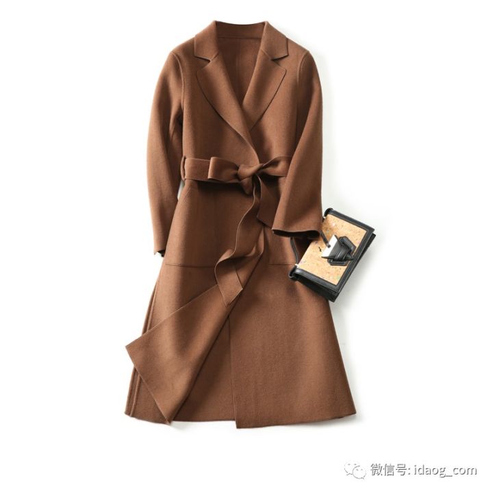 小个子羊绒大衣轻奢感,轻奢感气质呢子大衣